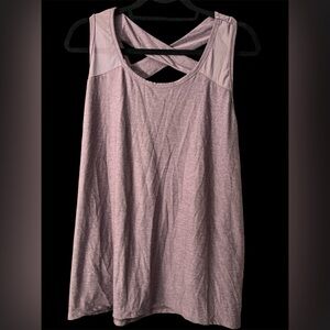 NWOT We Wander Women's Purple athletic yoga crisscross tank 2X
C